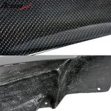 2012-18 BMW F30 3 Serie M-Sport Matte Carbon Fiber Front Lip Splitter