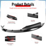 2012-2019 BMW F30 F31 3 Series MP Style Carbon Fiber Print Front Bumper Lip ABS