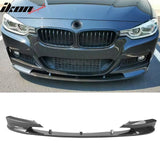 2012-2019 BMW F30 F31 3 Series MP Style Carbon Fiber Print Front Bumper Lip ABS