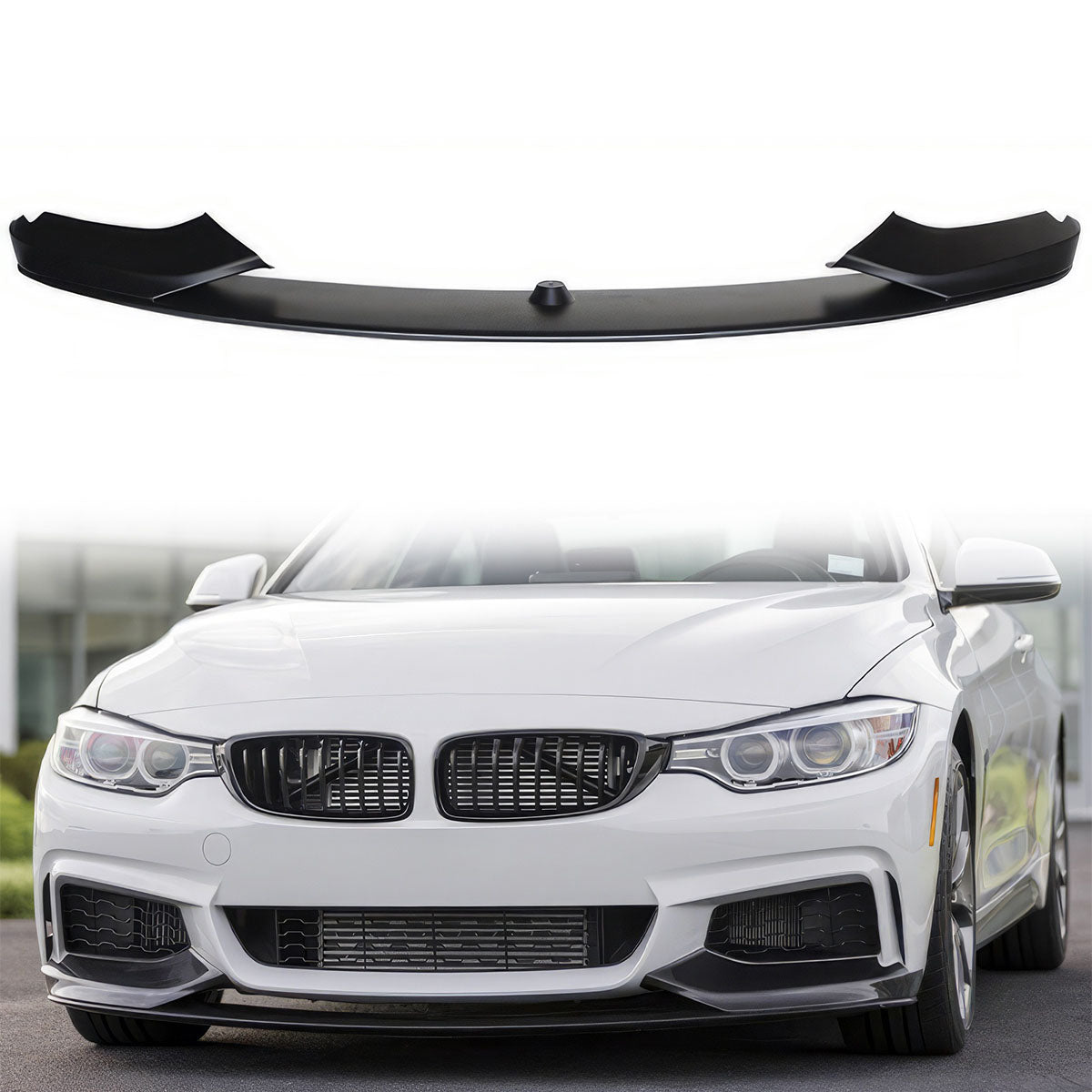 2014-2020 F32 4 Series MT Msport Only Performance Front Bumper Lip PP