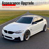2015-2020 BMW F80 M3 F83 F82 M4 MP Style Gloss Black Front Bumper Lip Spoiler ABS