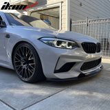 2016-18 BMW F87 M2 Base MTC Style Unpainted Front Bumper Lip Splitter
