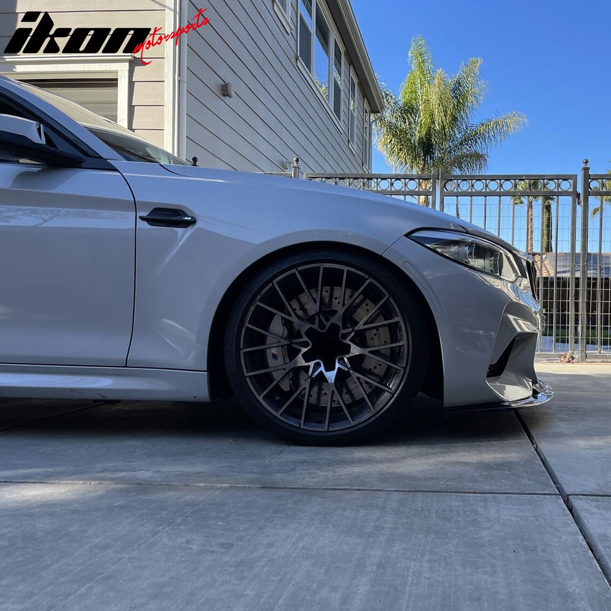 2016-18 BMW F87 M2 Base MTC Style Unpainted Front Bumper Lip Splitter