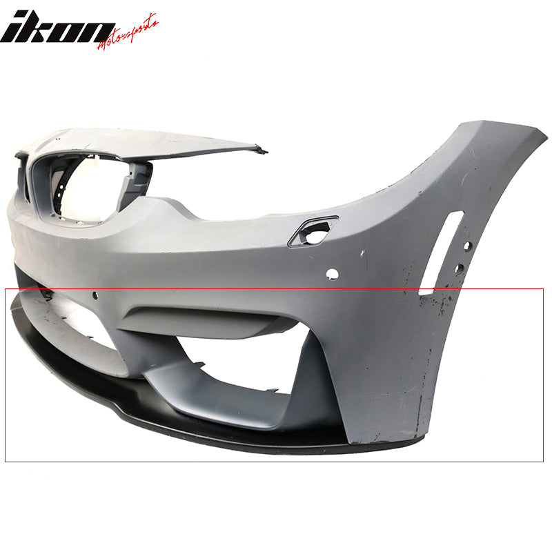 2015-2020 BMW F80 M3 F82 M4 MDP Style PU Front Bumper Lip Spoiler