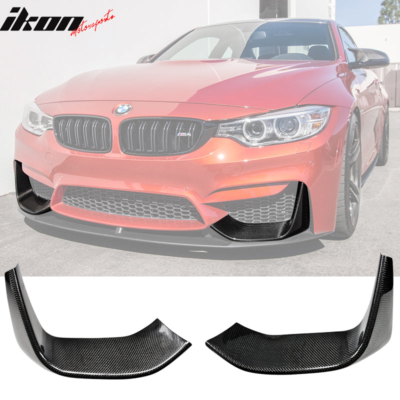 2015-2020 BMW F82 F80 M3 M4 Front Splitters and Bottom Lip Spoiler