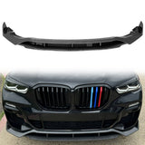 Fits 19-21 BMW  G05 X5 M Sport Front Bumper Lip Spoiler 4pc Gloss
