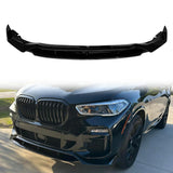 Fits 19-21 BMW  G05 X5 M Sport Front Bumper Lip Spoiler 4pc Gloss