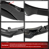 2020-2023 Bmw G06 X6 M Sport Front Bumper Lip Carbon Fiber Print ABS