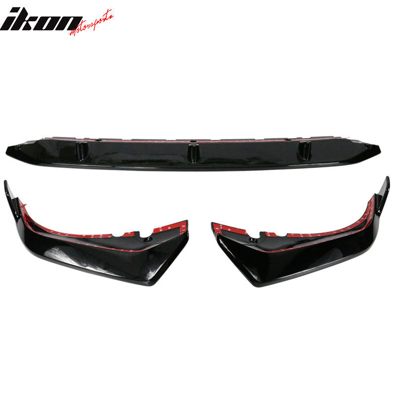 2019-2022 BMW G07 X7 M Sport Gloss Black ABS Front Bumper Lip Spoiler