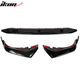 2019-2022 BMW G07 X7 M Sport Gloss Black ABS Front Bumper Lip Spoiler