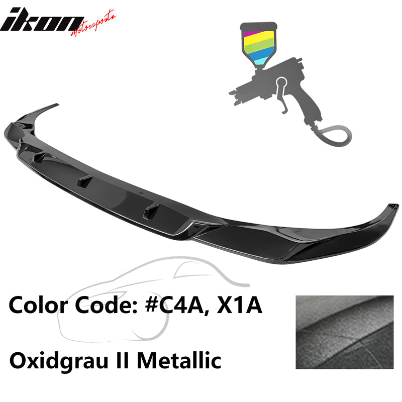 2020-2022 BMW 7 G12 IKON Style Painted Front Bumper Lip Spoiler PP