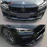 2020-2022 BMW 7 G12 IKON Style Painted Front Bumper Lip Spoiler PP