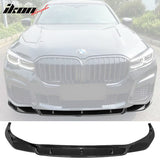 2020-2022 BMW 7 G12 IKON Style Painted Front Bumper Lip Spoiler PP