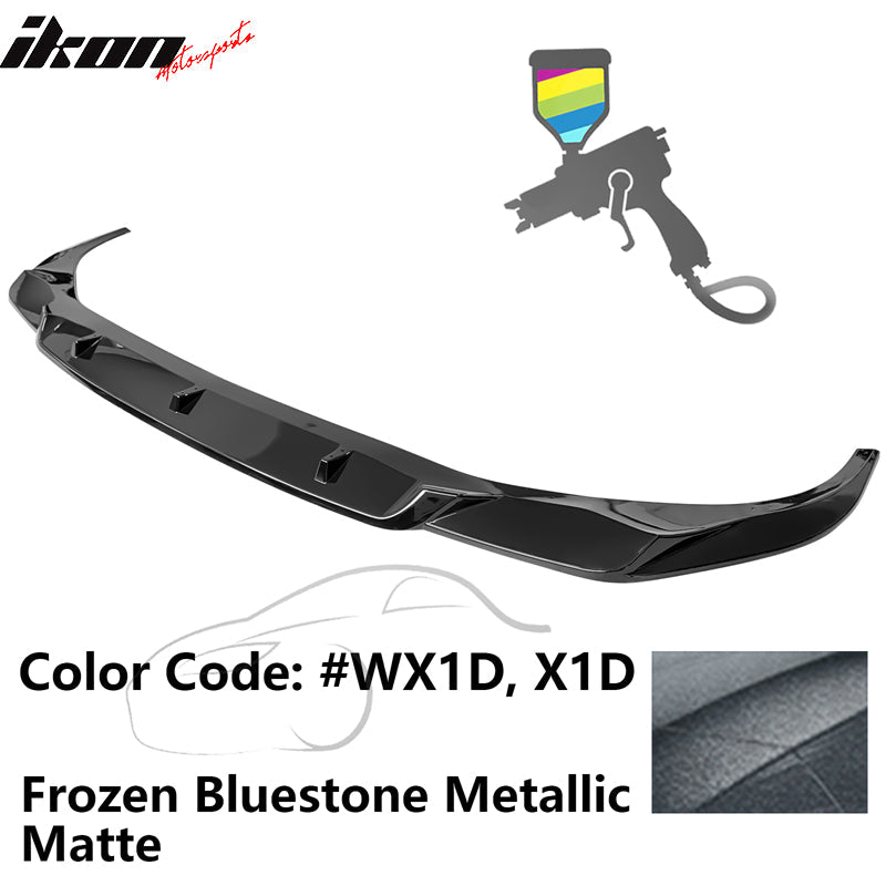 2020-2022 BMW 7 G12 IKON Style Painted Front Bumper Lip Spoiler PP