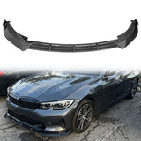 2019-2022 BMW G20 Sport Line 3PCS IKON Style Front Bumper Lip PP
