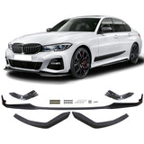 2019-2022 BMW G20 M Sport M Performance Style Front Bumper Lip 5PC