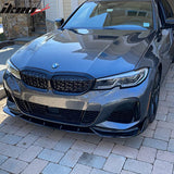 2019-2022 BMW G20 330i M Sport M340i 3PC Front Bumper Lip PP