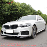 2017-2020 BMW G30 5 Series Sedan GT Style Carbon Fiber Print Front Bumper Lip Spoiler PP