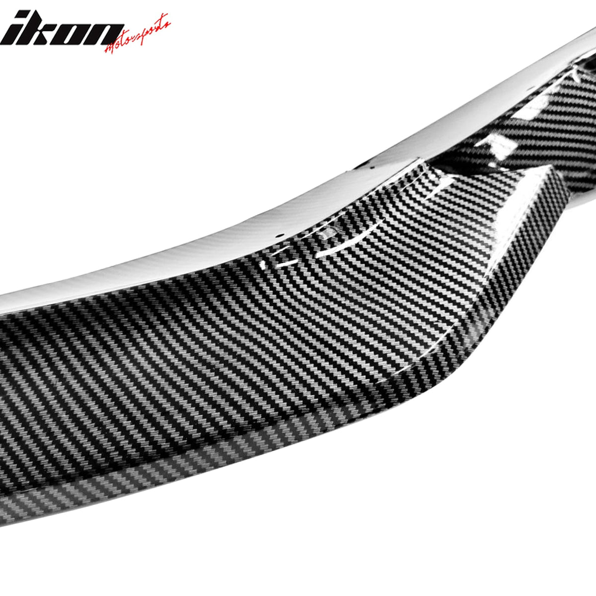2017-2020 BMW G30 5 Series Sedan GT Style Carbon Fiber Print Front Bumper Lip Spoiler PP