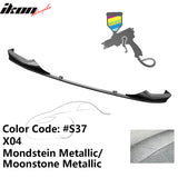 2017-2020 BMW 5 Series G30 M Sport Painted Front Bumper Lip Spoiler PP