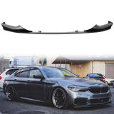 2017-2020 BMW 5 Series G30 M Sport Painted Front Bumper Lip Spoiler PP