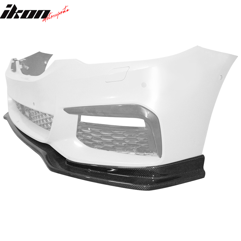 2017-2020 BMW G30 5 Series M Sport Real Carbon Fiber Front Bumper Lip