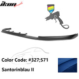 2017-2020 BMW G30 5 Series M Sport HM Painted Front Bumper Lip ABS