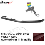 2017-2020 BMW G30 5 Series M Sport HM Painted Front Bumper Lip ABS