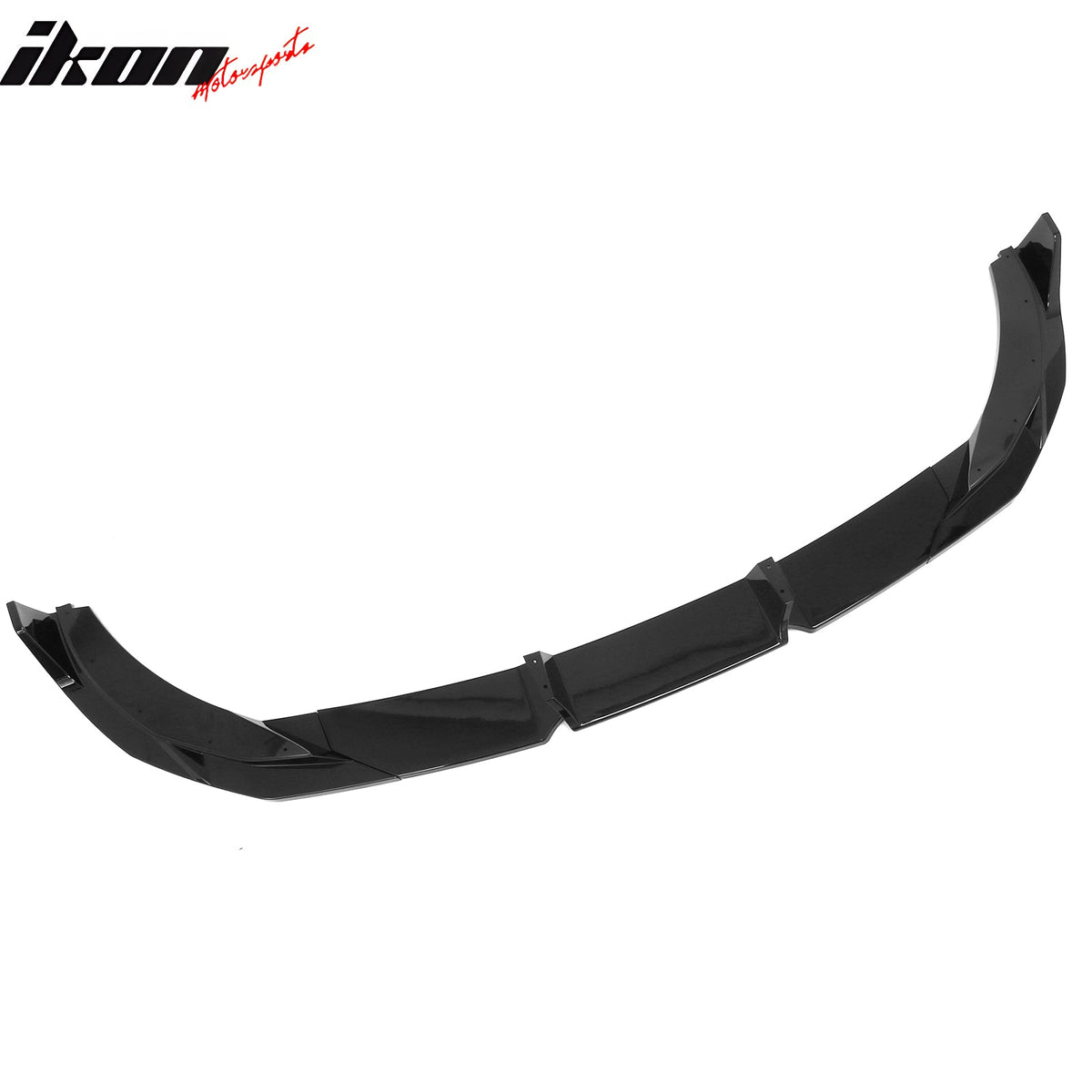 2022-2026 BMW 2-Series G42 M Sport IKON Style Gloss Black Front Bumper Lip ABS