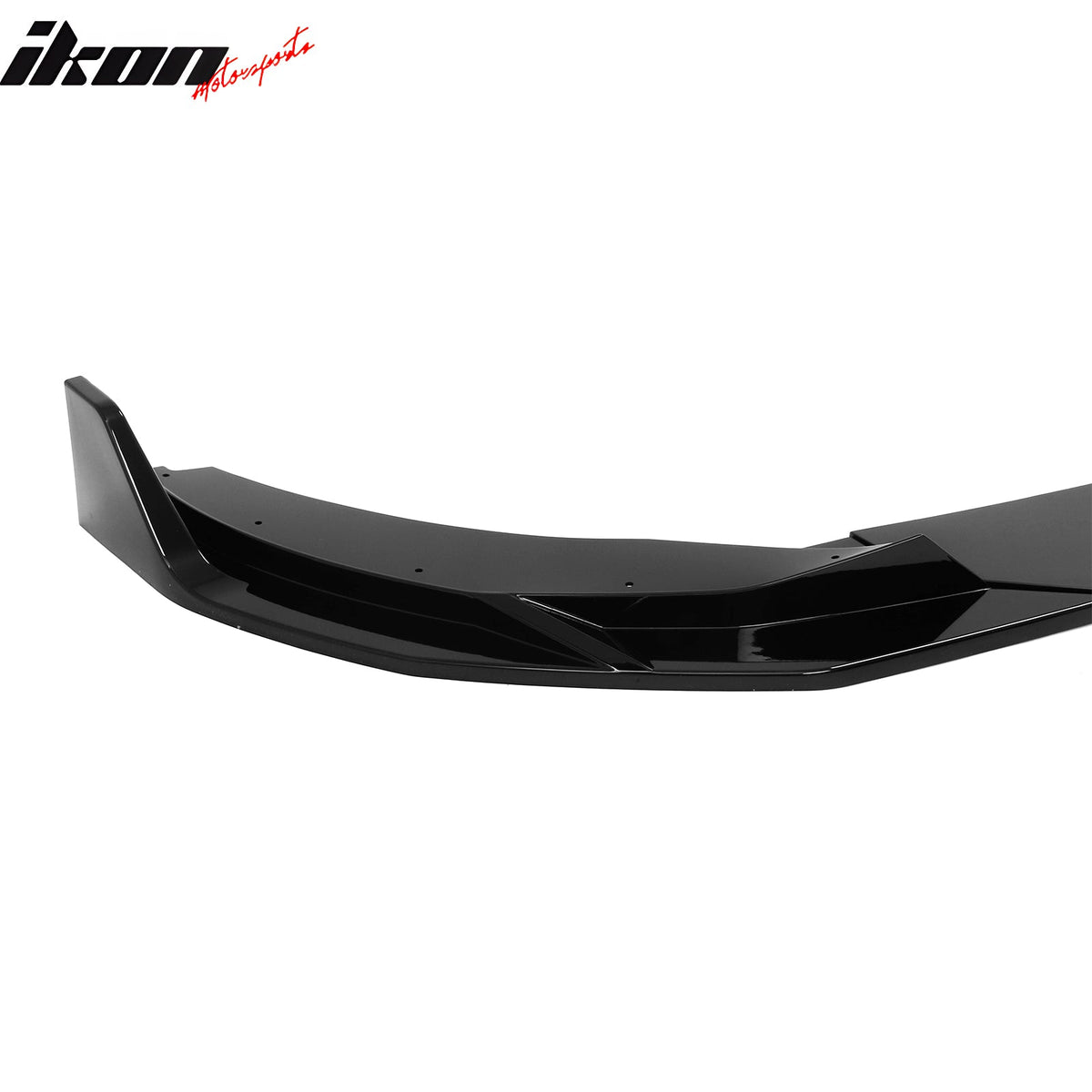 2022-2026 BMW 2-Series G42 M Sport IKON Style Gloss Black Front Bumper Lip ABS