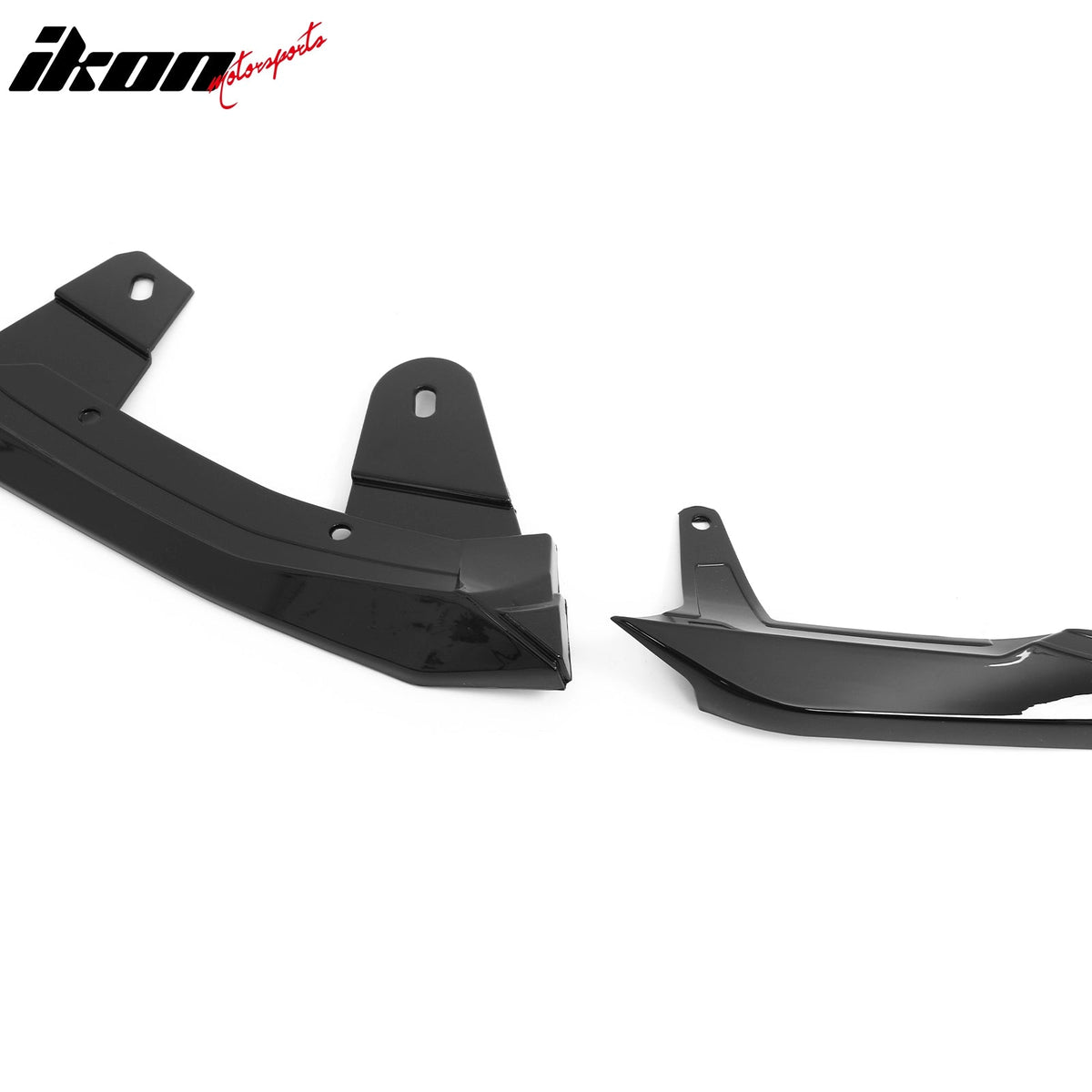2022-2026 BMW 2-Series G42 M Sport MP Performance Style Gloss Black Front Bumper Lip ABS