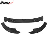 2022-2026 BMW 2-Series G42 M Sport FD Style Gloss Black Front Bumper Lip ABS