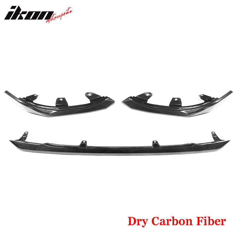 202-2025 BMW G42 220i M Sport Performance Front Lip Dry Carbon Fiber