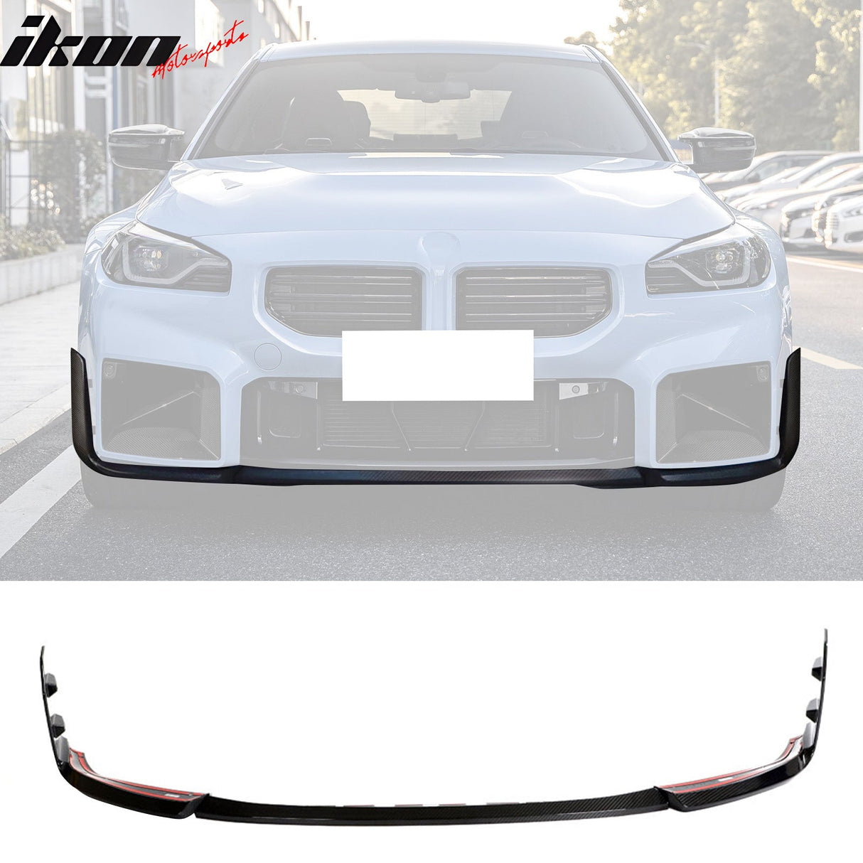 2023-2024 BMW G87 M2 M Performance 3PC Front Bumper Lip