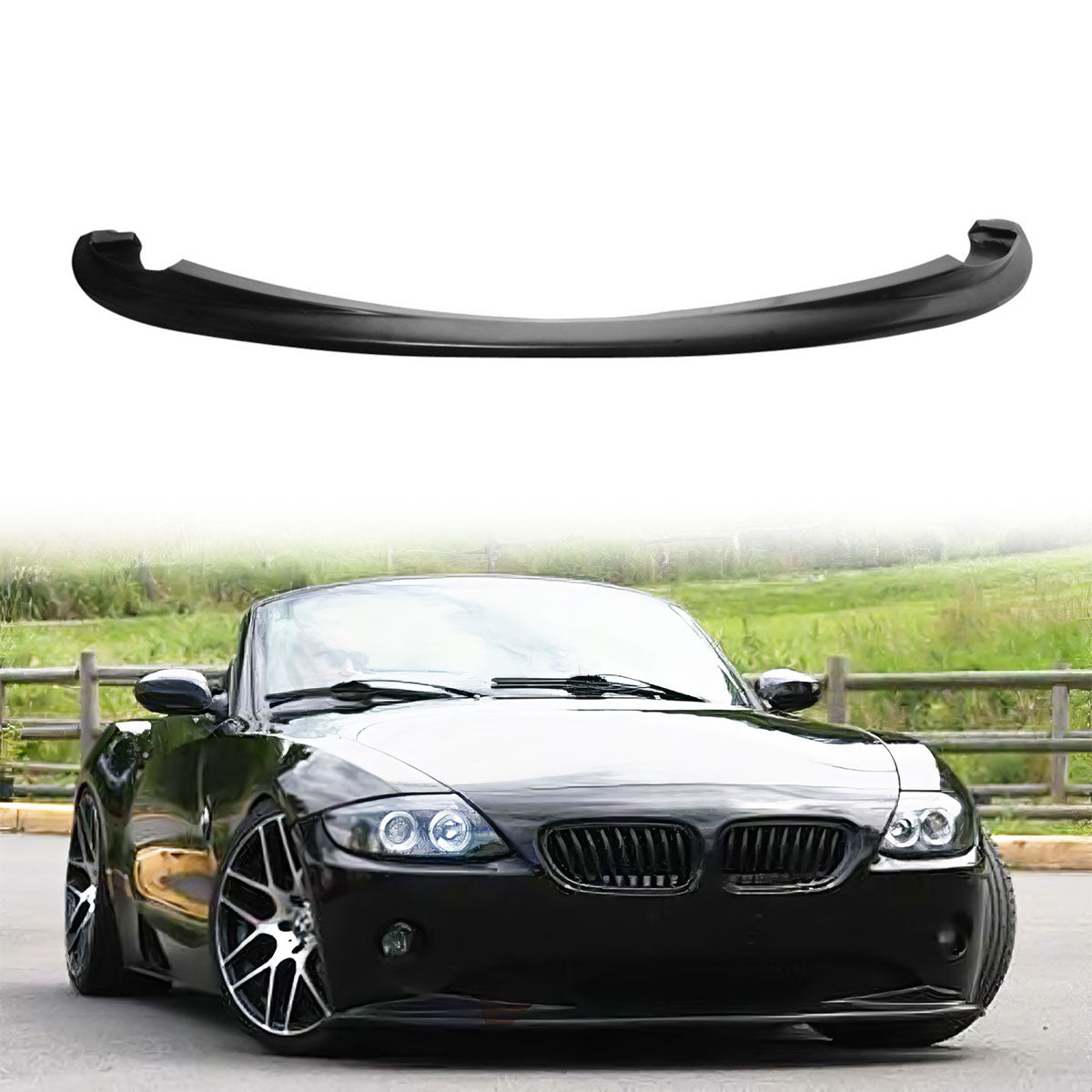 2002-2005 BMW E85 Z4 DS Style Unpainted Front Bumper Lip Spoiler PU