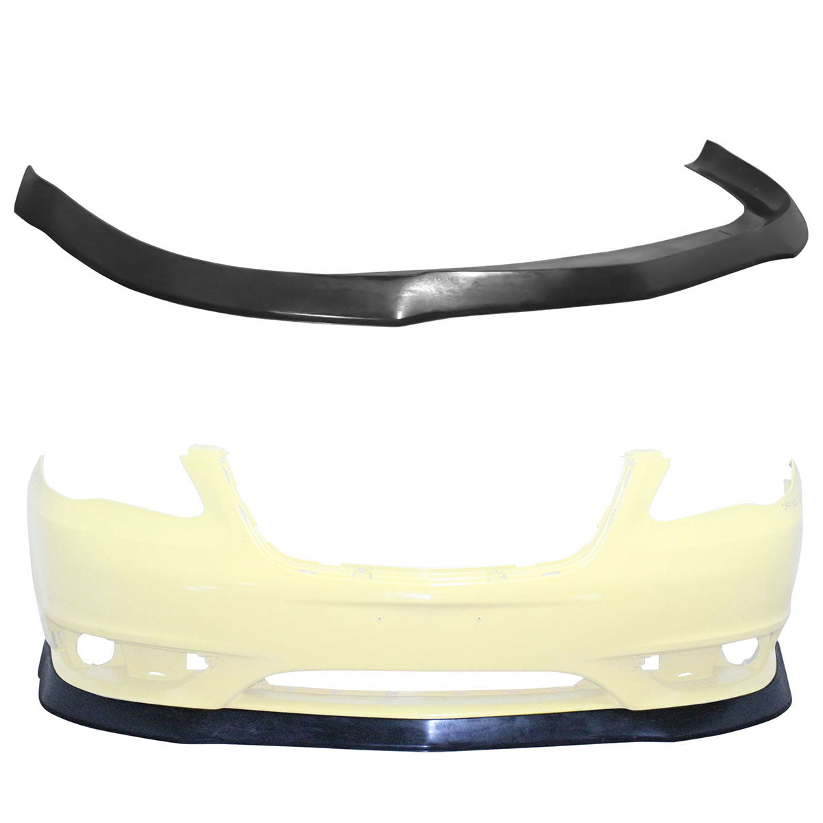 2011-2014 Chrysler 200 IK Style Front Bumper Lip Lower Spoiler PU
