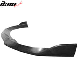 2015-2017 Chrysler 200 3PCS Front Lower Bumper Lip Air Dam Chin Spoiler Splitter Unpainted Black Polyurethane PU