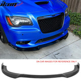 2012-2014 Chrysler 300 SRT8 3PCS Front Bumper Lip Lower Spoiler Gloss Black PP