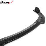 2012-2014 Chrysler 300 SRT8 3PCS Front Bumper Lip Lower Spoiler Gloss Black PP