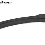 2012-2014 Chrysler 300 SRT8 3PCS Front Bumper Lip Lower Spoiler Matte Black PP
