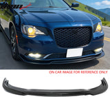 2015-2023 Chrysler 300 Base IKON Style Gloss Black Front Bumper Lip PP 3PCS