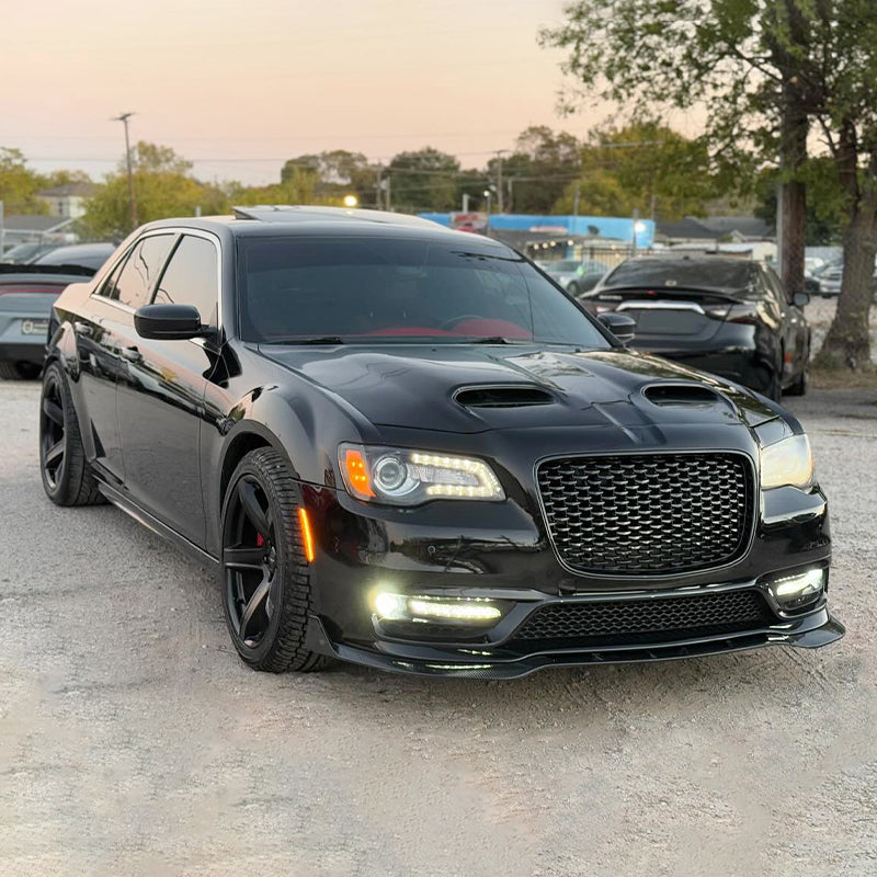 2015-2023 Chrysler 300 SRT Front Bumper Lip ABS