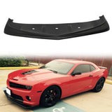 2010-2013 Camaro V8 SS Z28 Style Unpainted Black Front Bumper Lip PU
