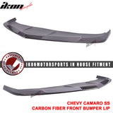 2014-2015 Chevrolet Camaro SS 1LE Style Front Bumper Lip Carbon Fiber