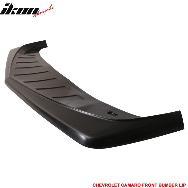 2014-2015 Chevy Camaro SS Z28 Style Front Bumper Lip Carbon Fiber CF