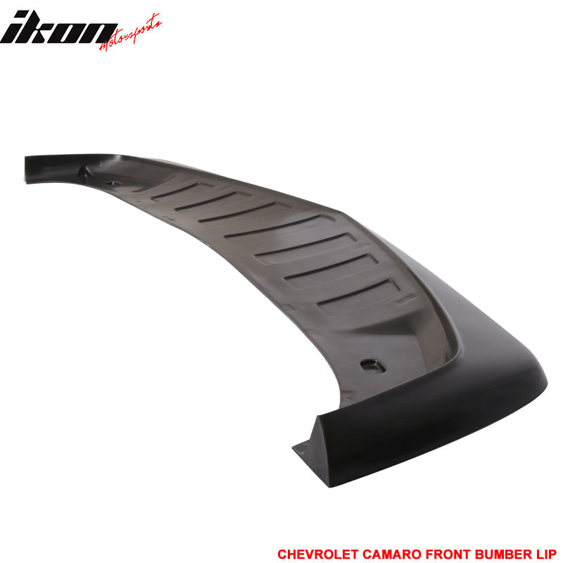 2014-2015 Chevy Camaro SS Z28 Style Front Bumper Lip Carbon Fiber CF
