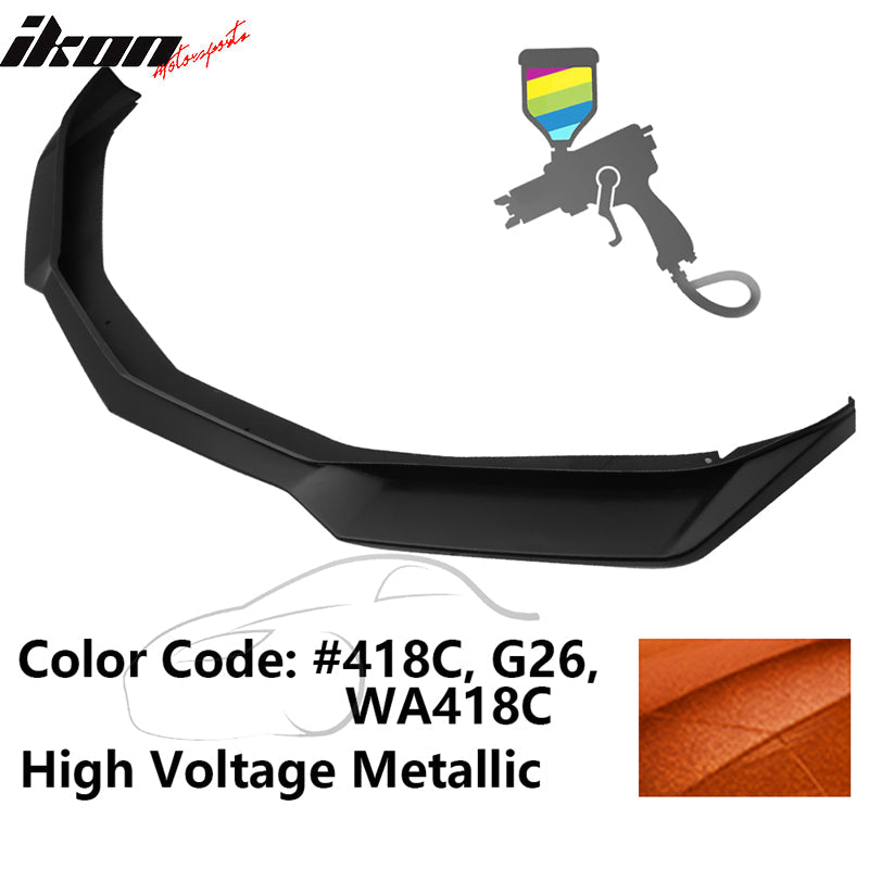 2016-2018 Chevy Camaro ZL1 Style Front Bumper Lip Chin Spoiler PP