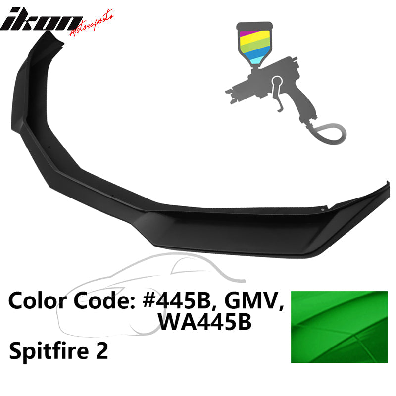 2016-2018 Chevy Camaro ZL1 Style Front Bumper Lip Chin Spoiler PP