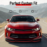 2016-2018 Chevrolet Camaro LT RS ZL1 Style Matte Black Front Bumper Lip PP 3PCS