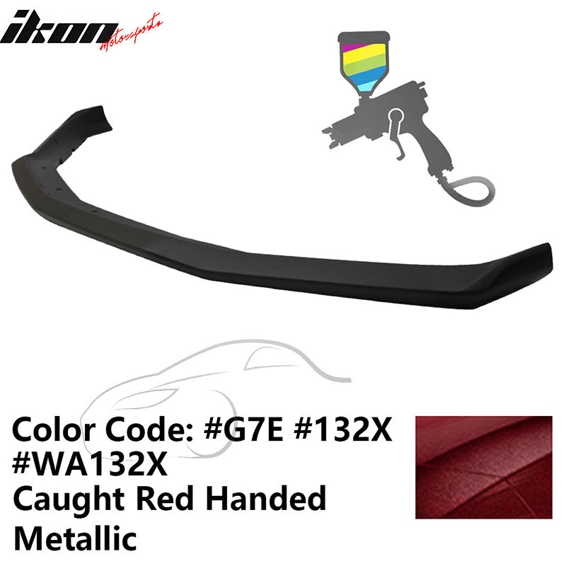 2016-2024 Chevy Camaro SS V8 OE Style Painted Front Bumper Lip